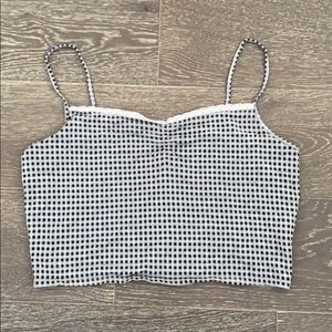 Black and White Tank Top